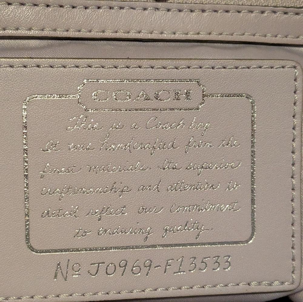 Vintage Coach Kisslock Carryall - Picture 2 of 6